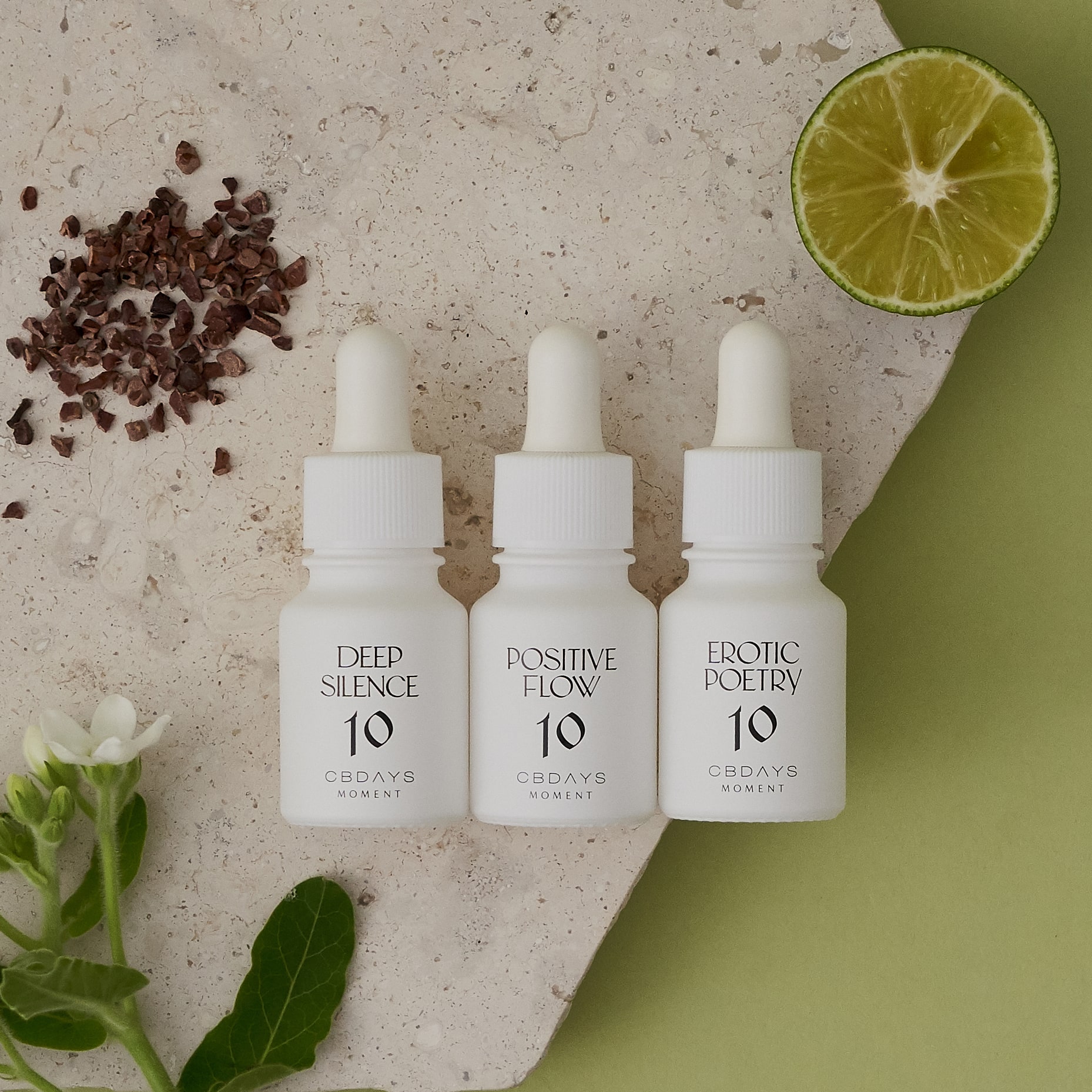 日本発 CBD ブランド CBDAYS MOMENT から、舌下で効率よく吸収する