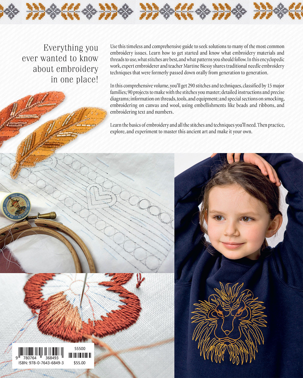 Embroidery Encyclopedia by Martine Biessy – Quilt in a Day