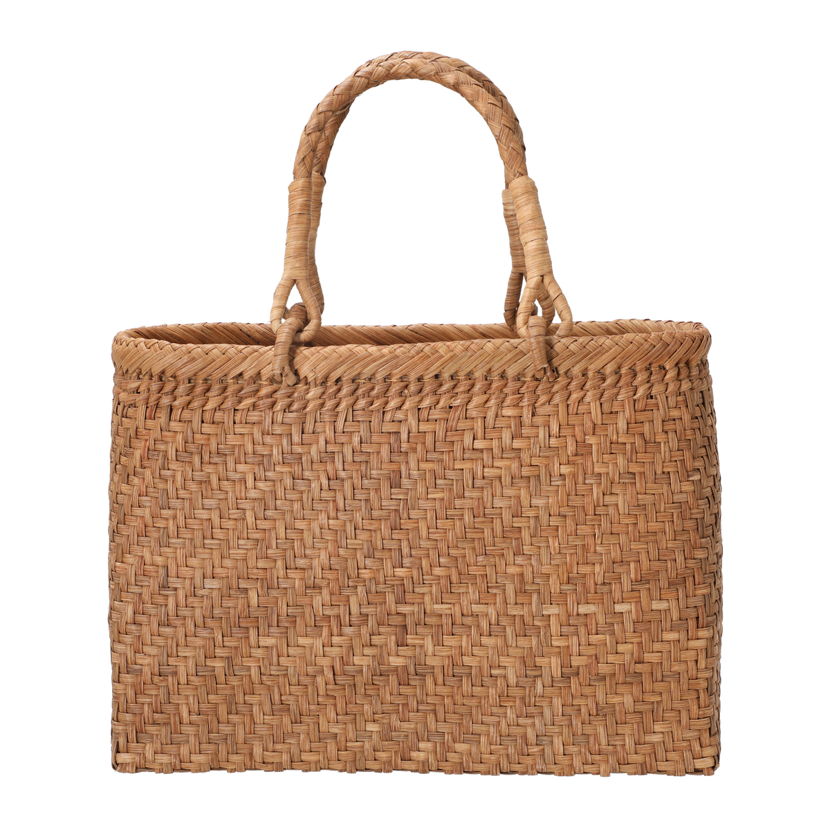 葡萄藤 網代編み 細編みバッグ 葡萄藤 - QVC.jp