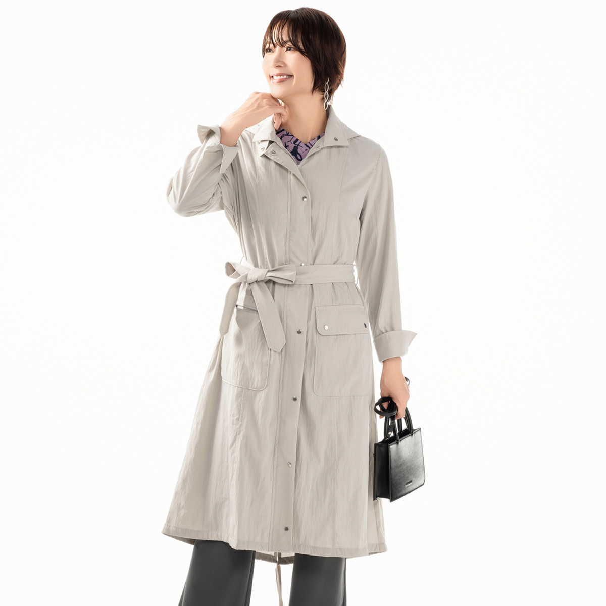 day to day クチュールテイストのデザインモッズ風コート day to day