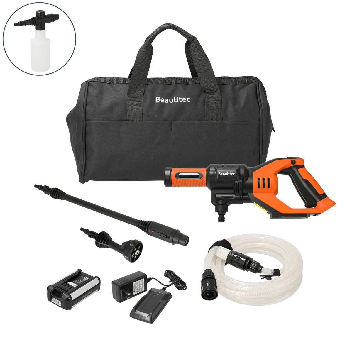 Beautitec コンパクトな ポータブル コードレス洗浄機 ビューティ