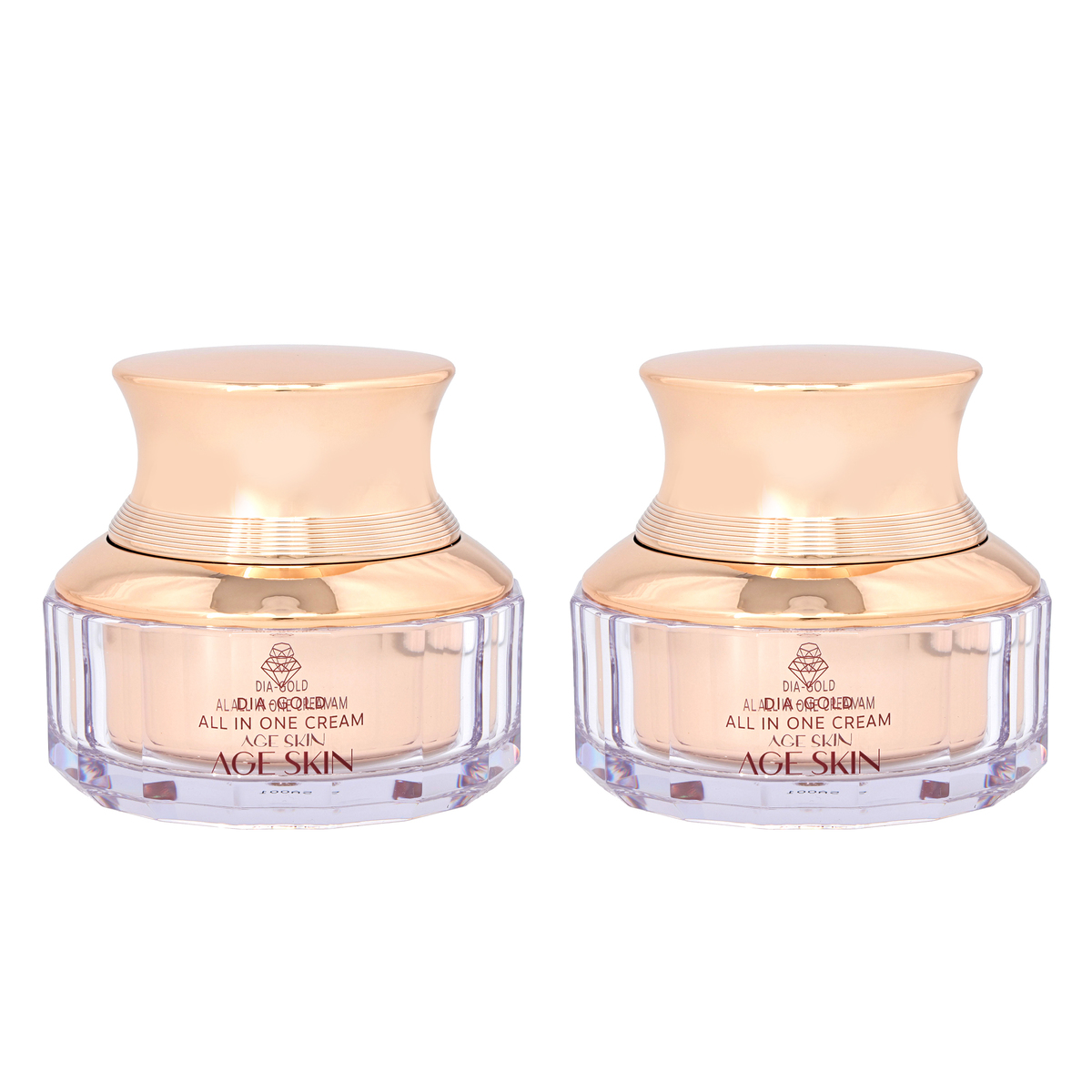 AGE SKINダイアゴールドコラーゲンオールインワンクリーム2コセット