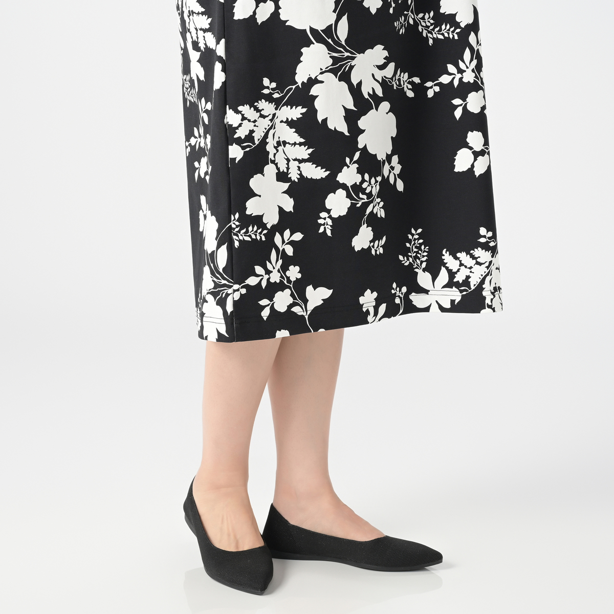 Anne Coquine ソロテックスフレンチスリーブ2WAYワンピース