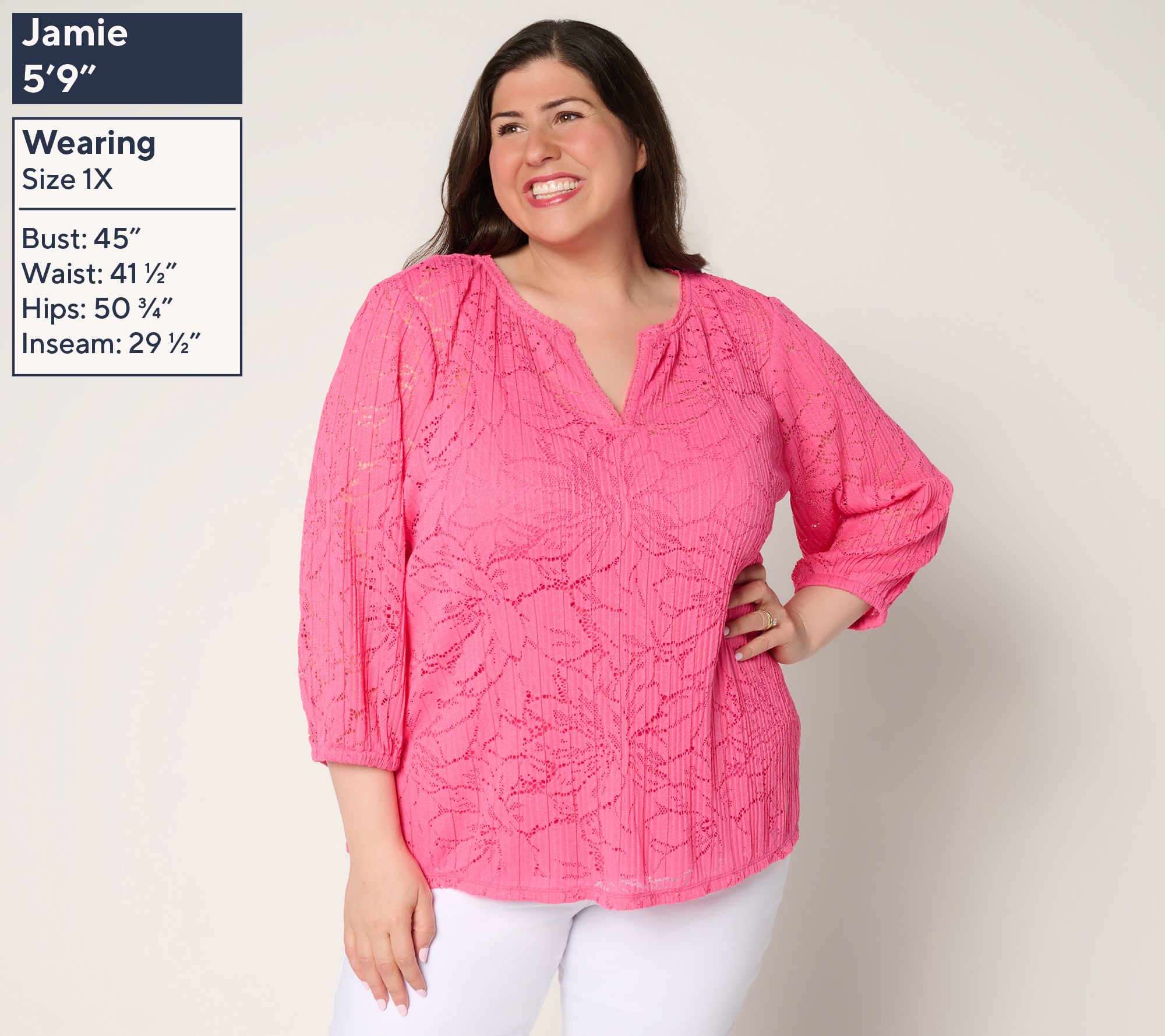 Isaac Mizrahi Live! Floral Lace Top and Tank Set - QVC.com