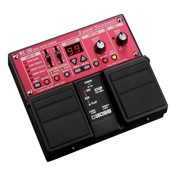Boss RC30 Loopstation with Power Supply at Gear4music