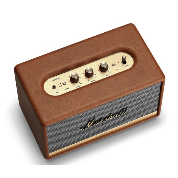 Marshall Acton Bluetooth II Speaker, Brown at Gear4music