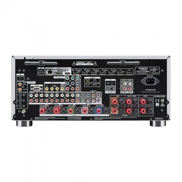 Onkyo TX-RZ800 7.2 Channel AV Receiver, Silver at AV.com