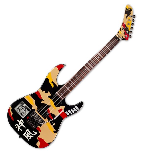 DISC ESP LTD GL200K George Lynch Electric Guitar, Kamikaze Graphic