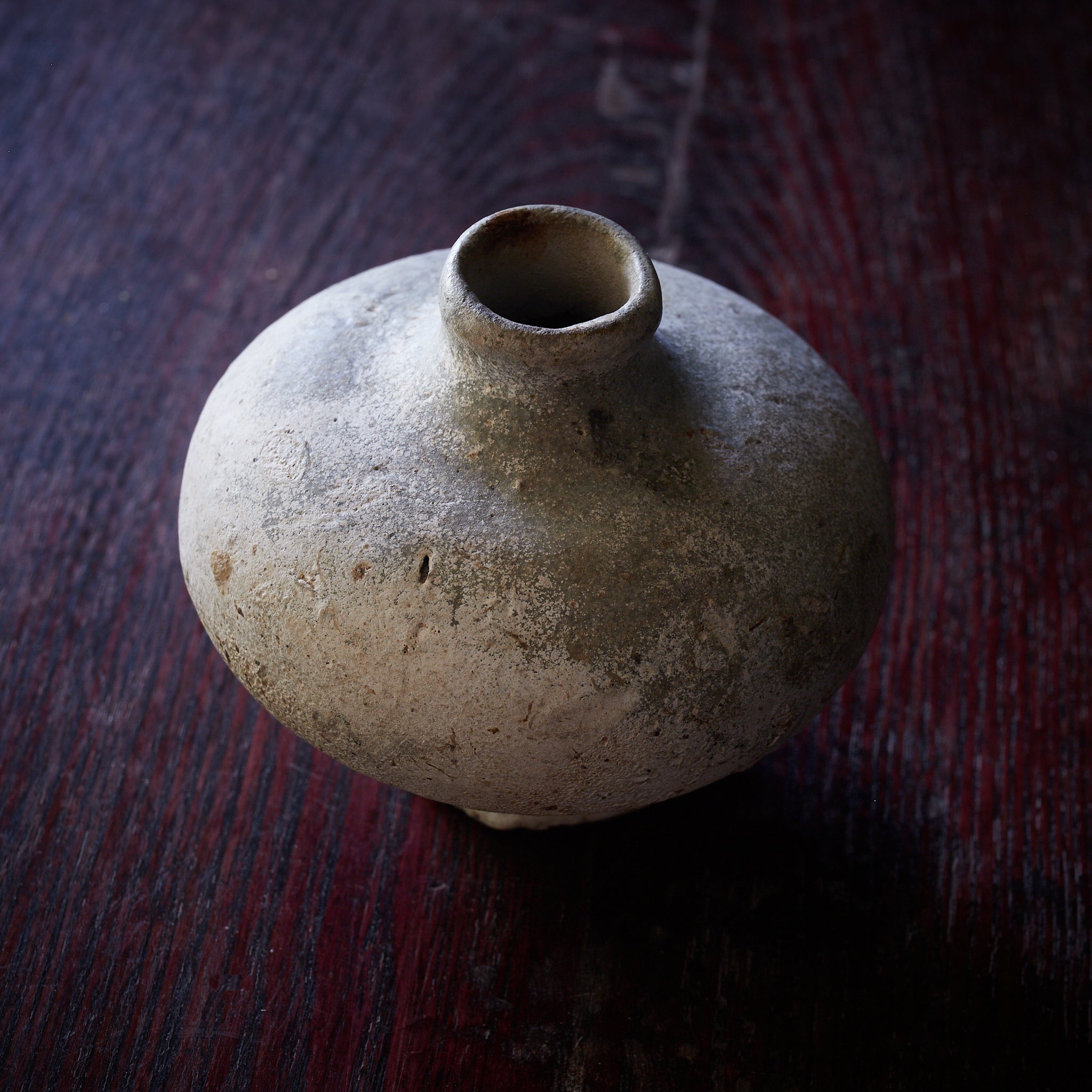 宋胡録（スンコロク） 小壺（中世：12–16世紀） | 入蘆花（ロカニイル）