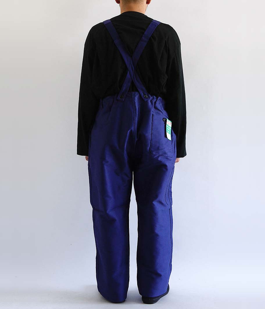 ビンテージモールスキンフレンチワークオーバーオール［Dead Stock