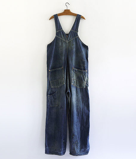 ANACHRONORM Damaged Denim Overalls [INDIGO] - Fresh Service