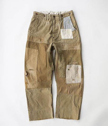 ANACHRONORM Reading Chino Cloth Wide Work Trousers [Damaged