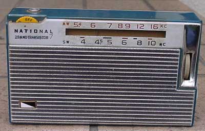 ナショナル（松下） national 初期のトランジスターラジオ