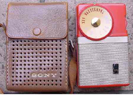 ソニー sony 初期のトランジスターラジオ