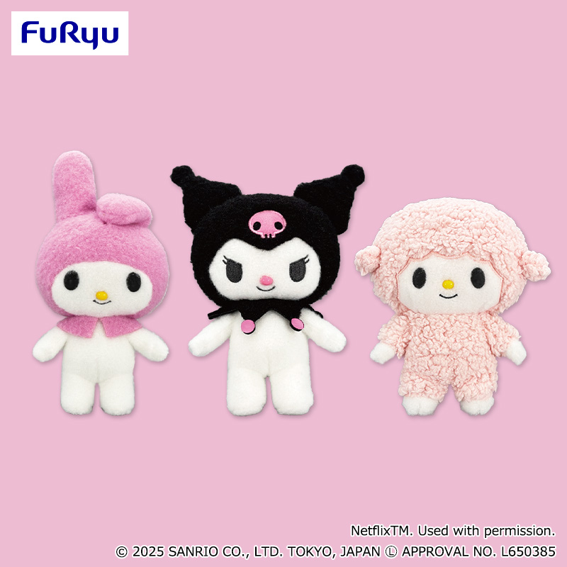 プライズ情報】Netflixシリーズ「My Melody & Kuromi」ぬいぐるみ
