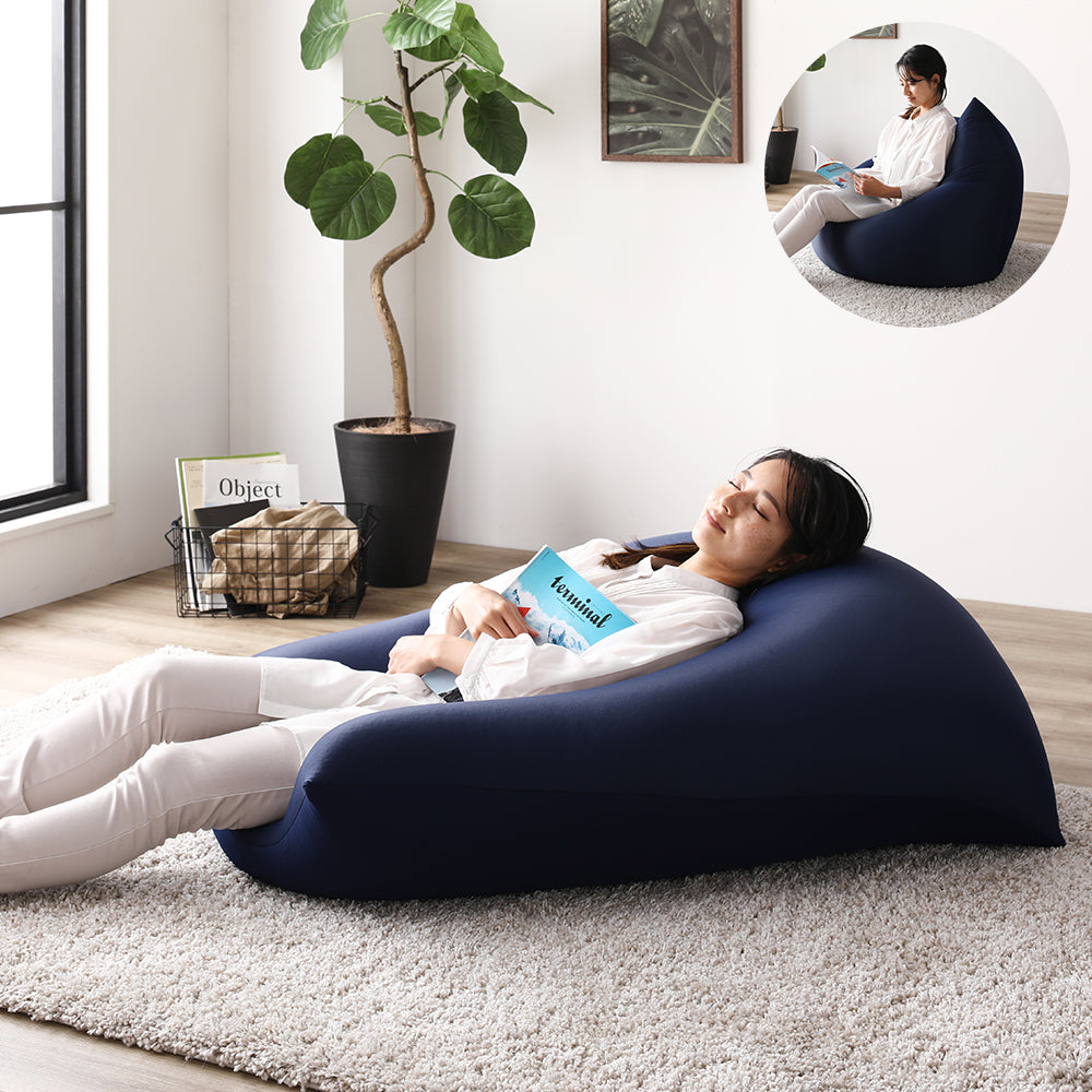 日本製 特大ビーズクッション/包み込まれるボリューム感。 – RASIK