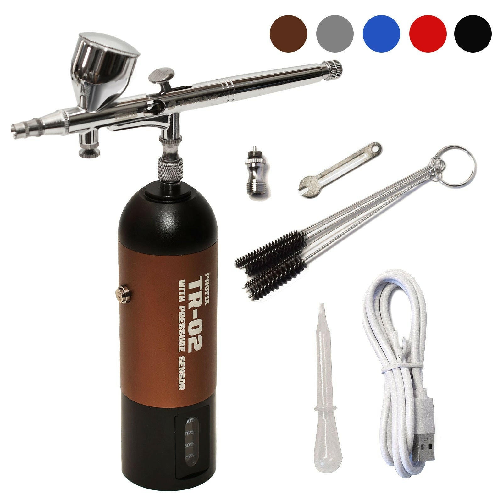 RAYWOOD エアブラシ セット PROFIX Tech Liner 充電式エアブラシ TR-02