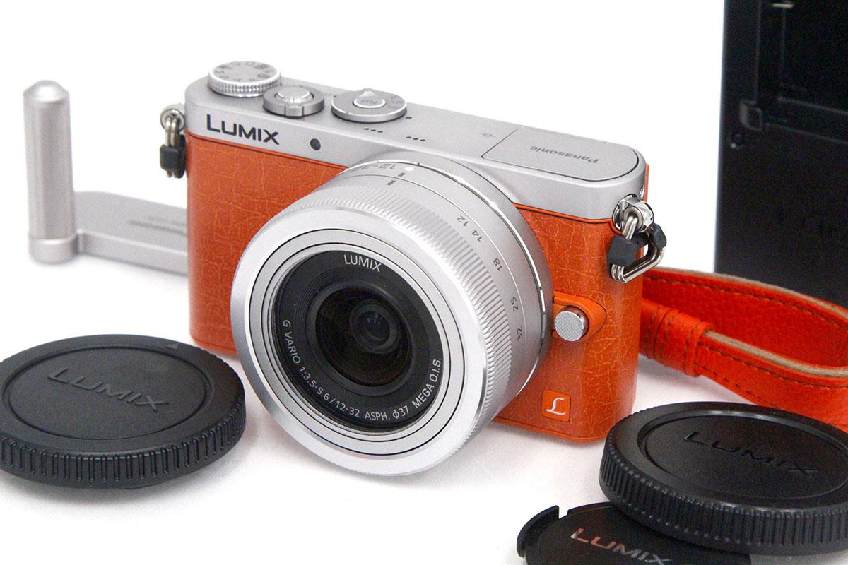 中古】Panasonic LUMIX DMC-GM1 オレンジ ＋ 望遠レンズ 中古