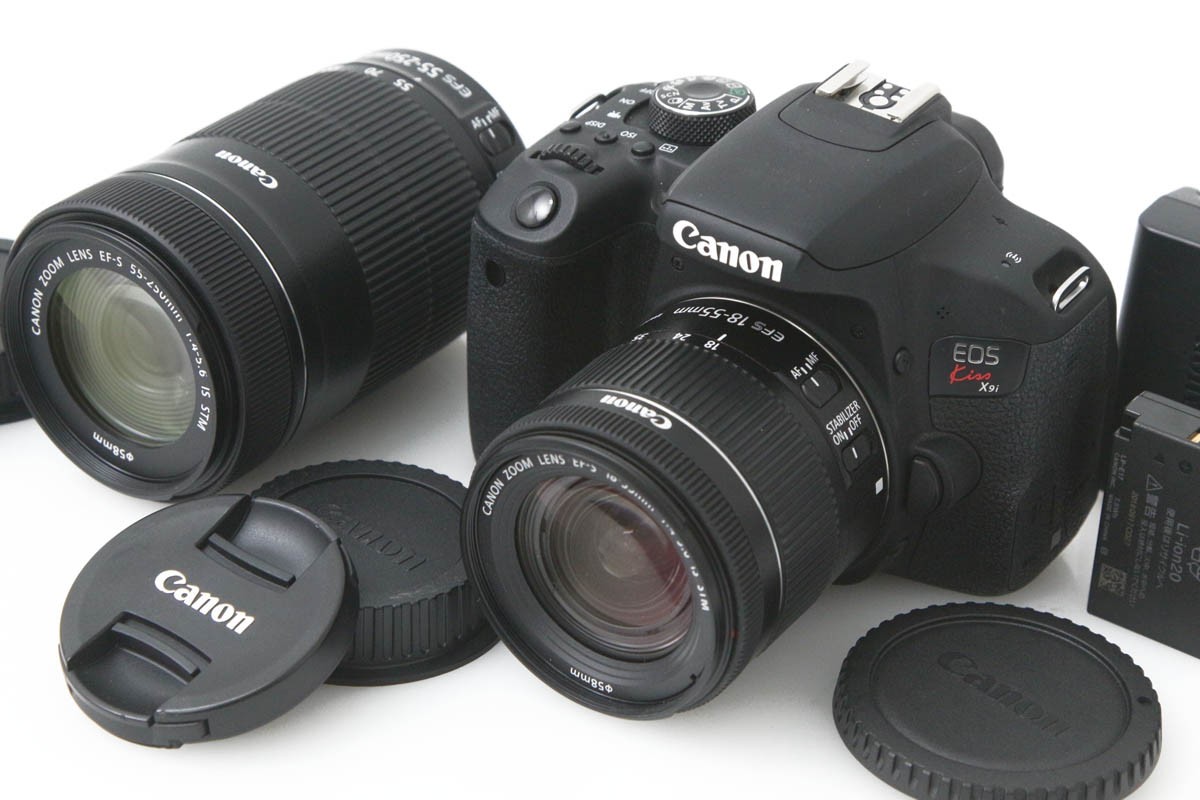 Canon EOS kissX9i ダブルズームキット 初心者入門セット CANON EOS
