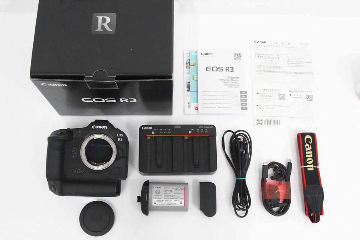 EOS R3 ボディ シャッター回数 約2100回以下 γA4705-2Q3 | キヤノン