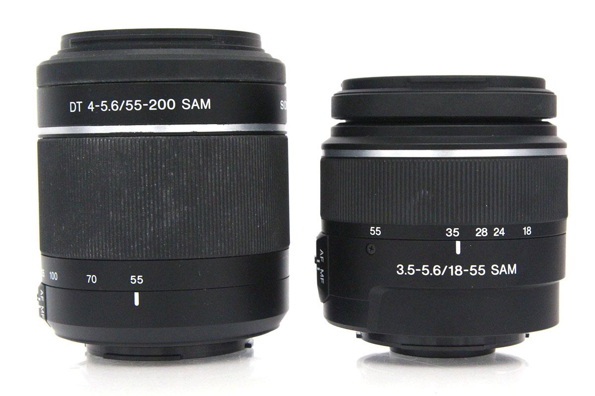 α55 SLT-A55VY ダブルズームレンズキット シャッター回数 約5900回以下