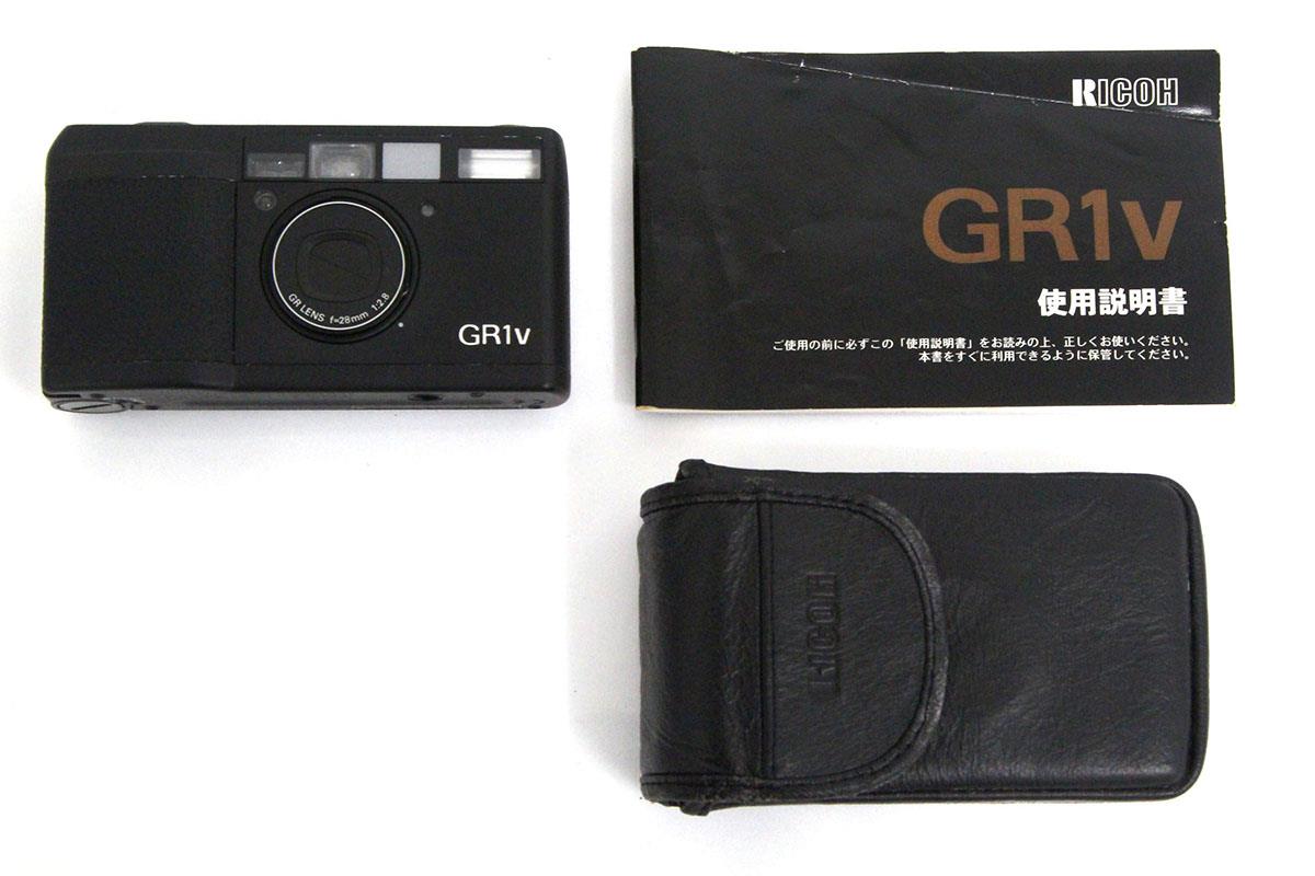 RICOH GR1 コンパクト フィルム カメラ 黒色 当時物 RICOH GR1