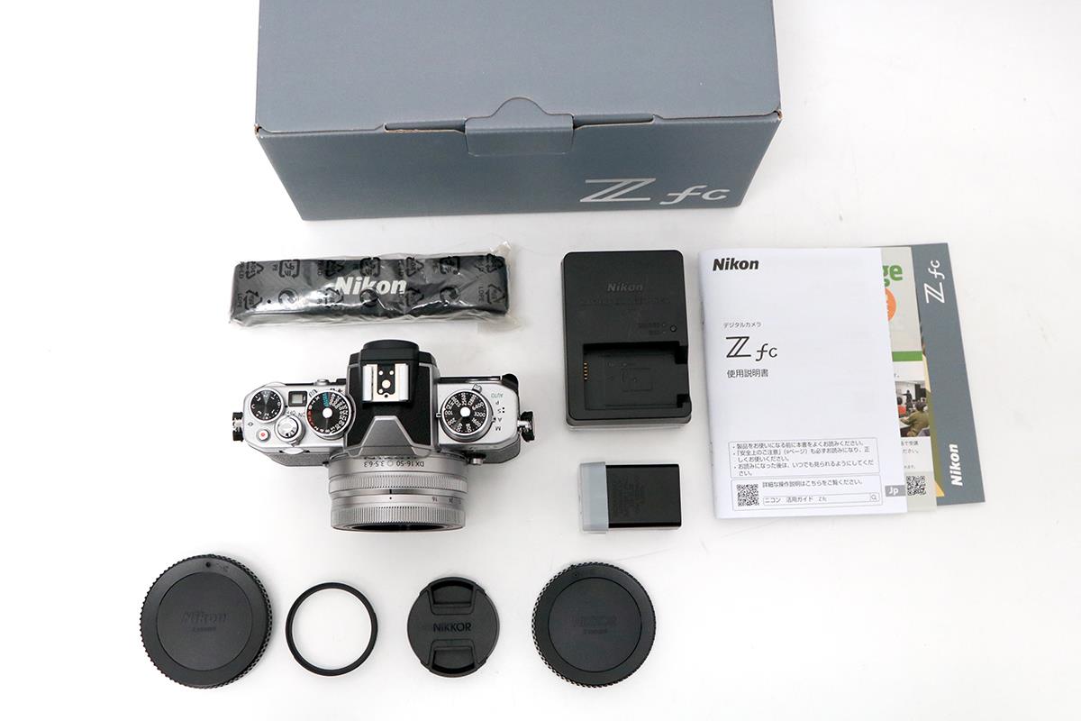 Nikon Z fc シルバー 16-50 レンズキット バッテリー2個付き
