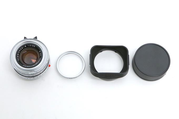 Summicron-M 35mm F2 シルバー 7枚玉 第4世代 ドイツ製 γN521-3V1A-Ω
