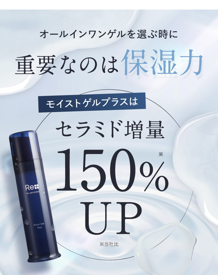 モイストゲルプラス【公式】| オールインワンゲル・オールインワン