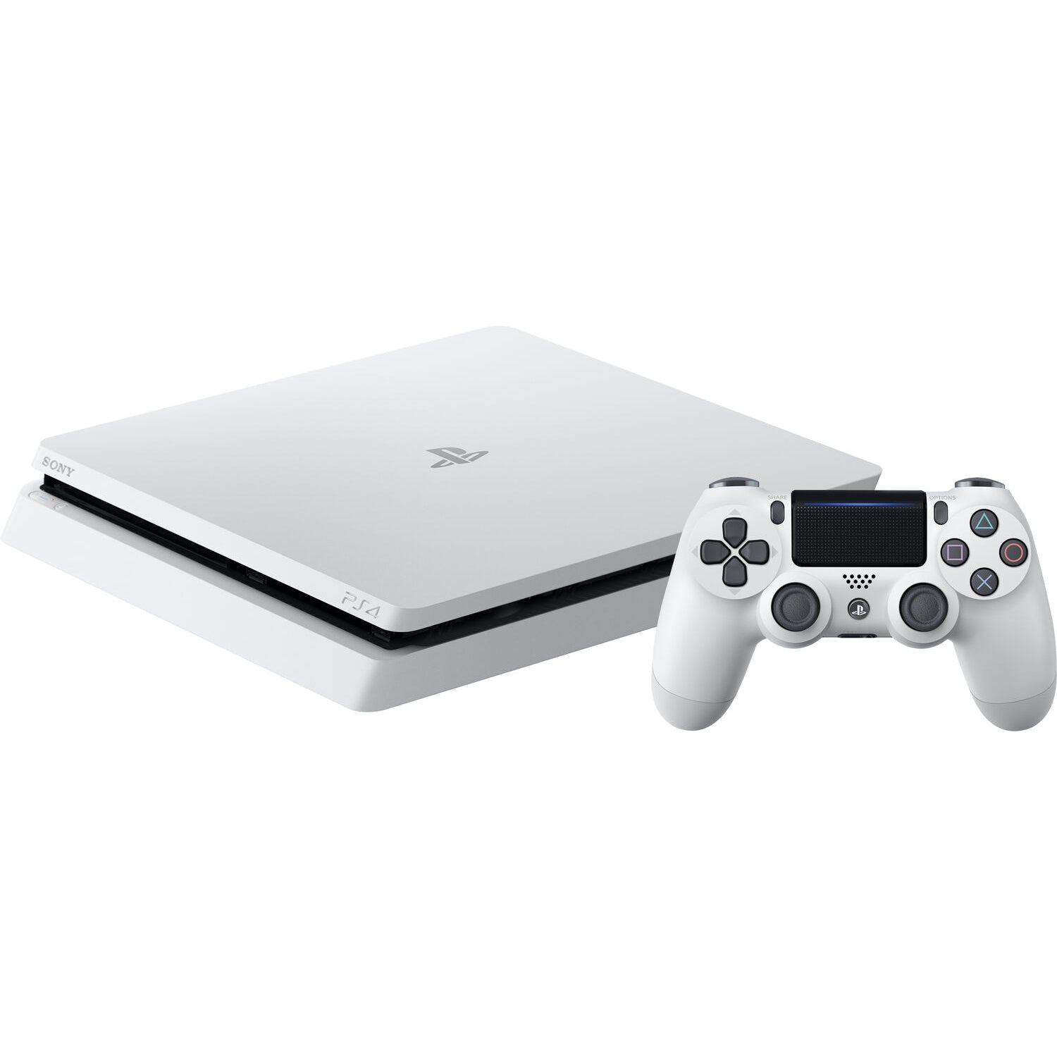 PlayStation 4 Slim 500GB Glacier White – Renow
