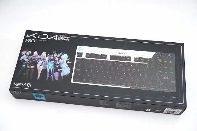 レビュー】ロジクール G PRO LoL K/DA テンキーレスで使えるゲーミング