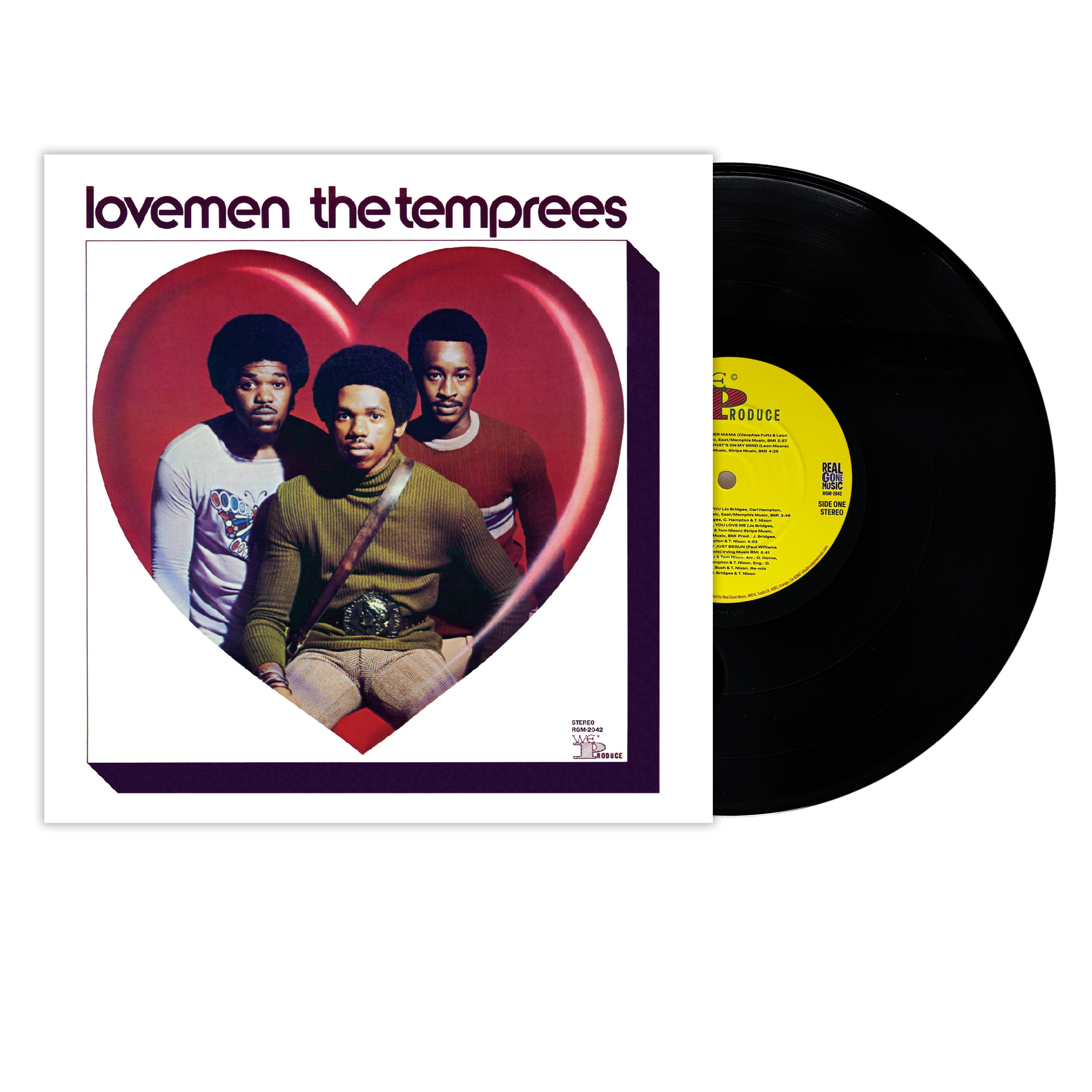 The Temprees Lovemen (All-Analog) Vinyl – Real Gone Music