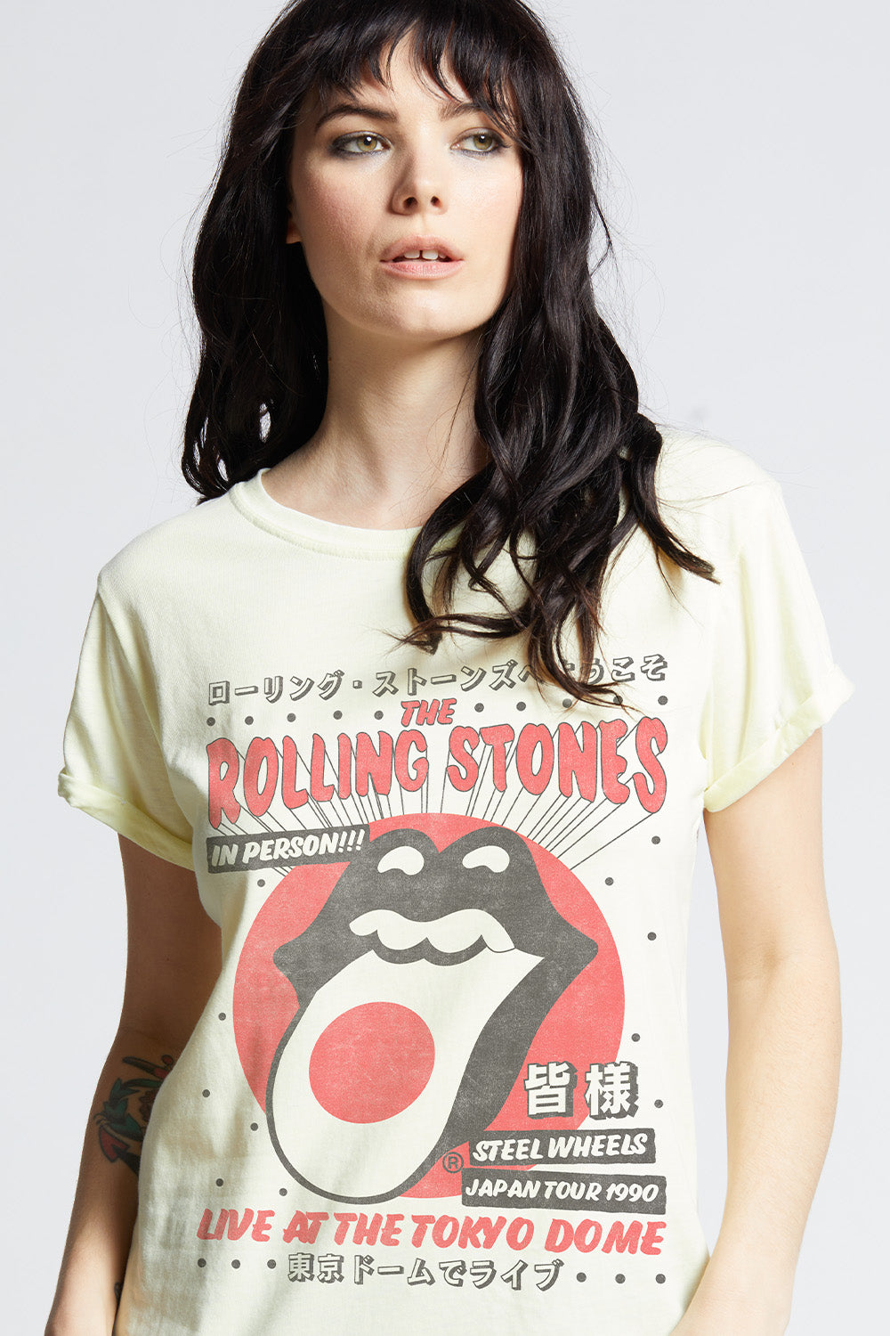 The Rolling Stones Japan Tour Concert | Licensed Vintage Band Tee