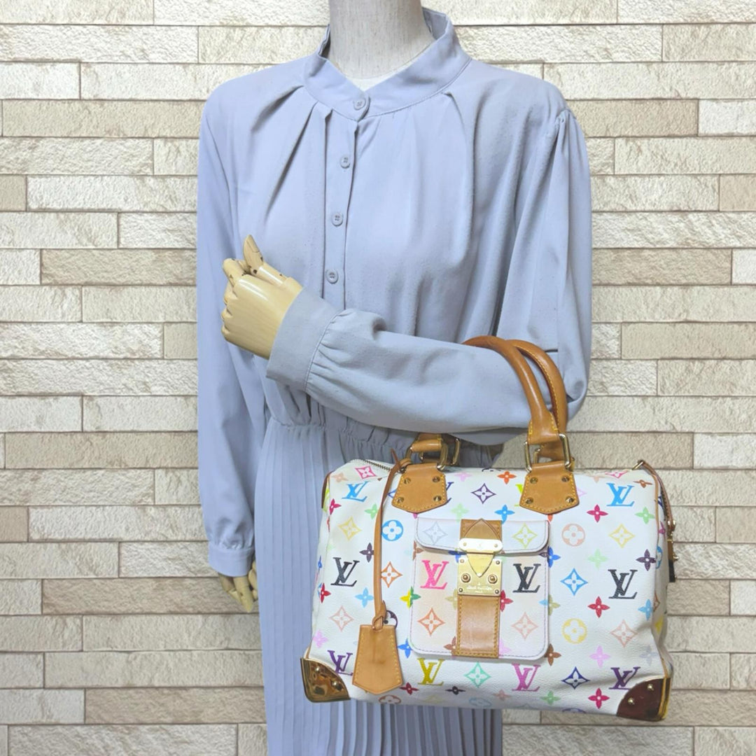 LOUIS VUITTON ルイヴィトン スピーディ30 モノグラムマルチカラー