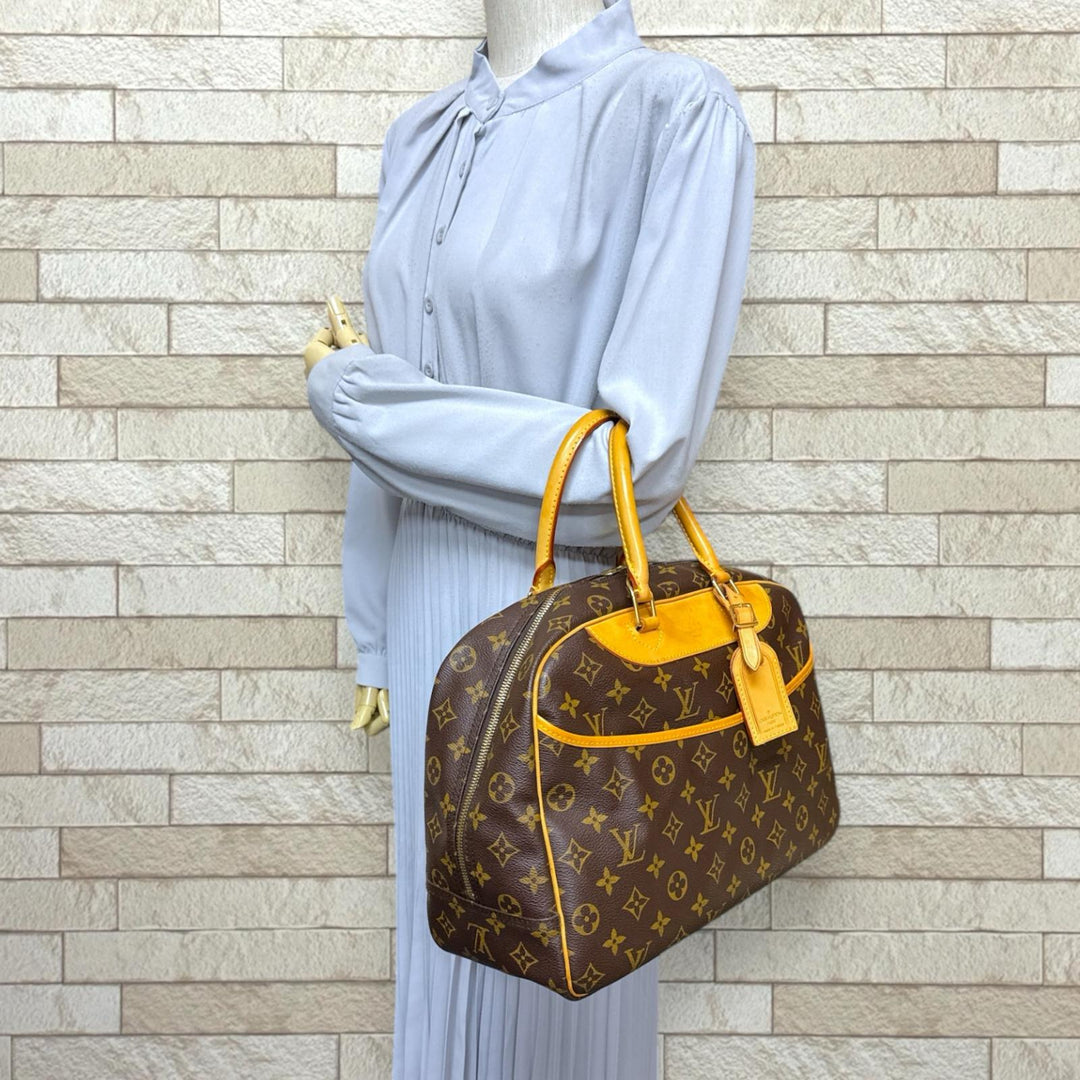 LOUIS VUITTON ルイヴィトン ドーヴィル モノグラム ハンドバッグ