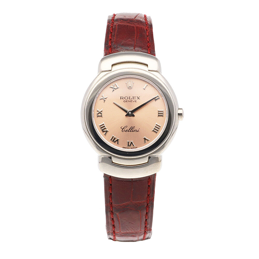 ROLEX ロレックス チェリーニ 腕時計 18金 K18ホワイトゴールド 6621