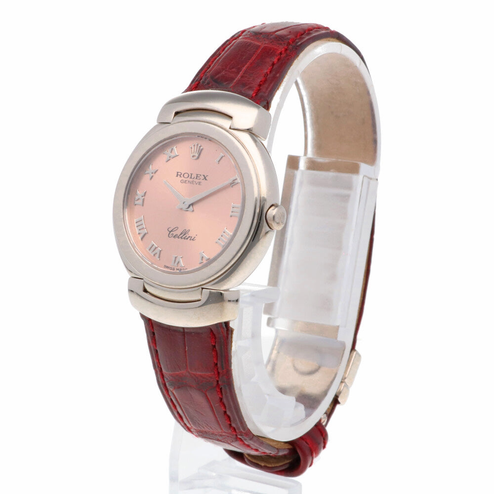 ROLEX ロレックス チェリーニ 腕時計 18金 K18ホワイトゴールド 6621