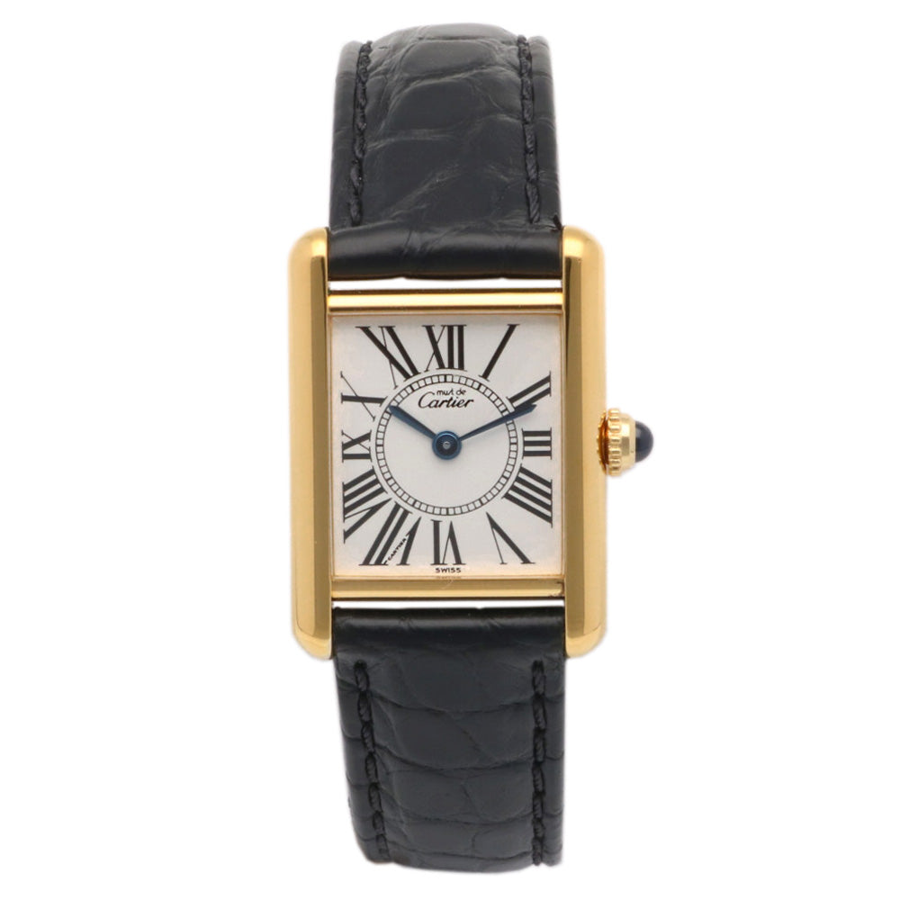 CARTIER カルティエ タンクマスト ヴェルメイユ 腕時計 GP クオーツ