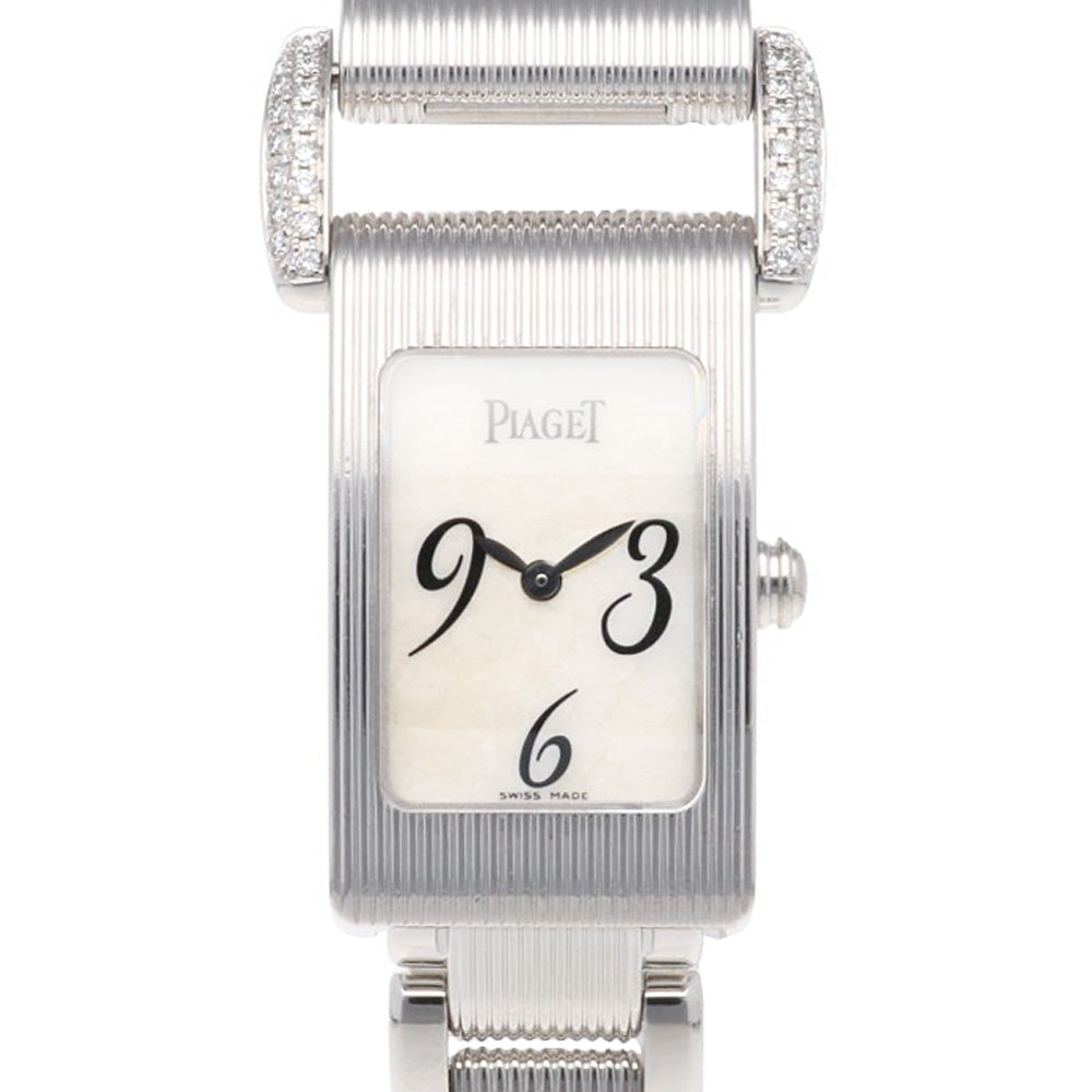 PIAGET ピアジェ ミスプロトコール 腕時計 18金 K18ホワイトゴールド