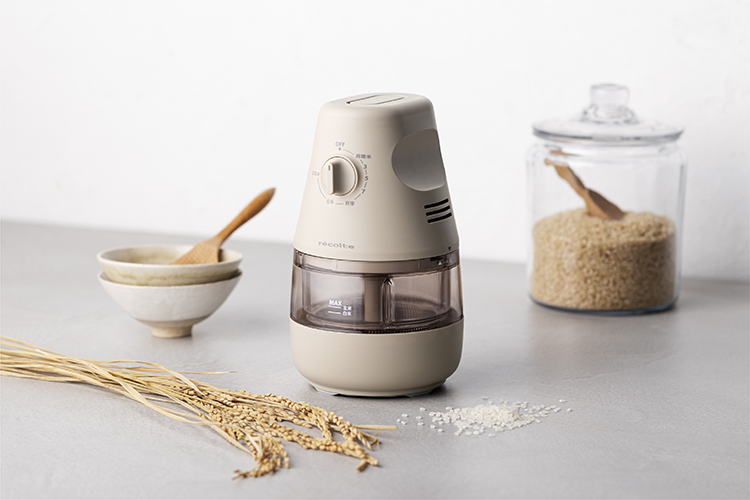 新製品情報／Compact Rice Polisher［コンパクト精米機］ | récolte