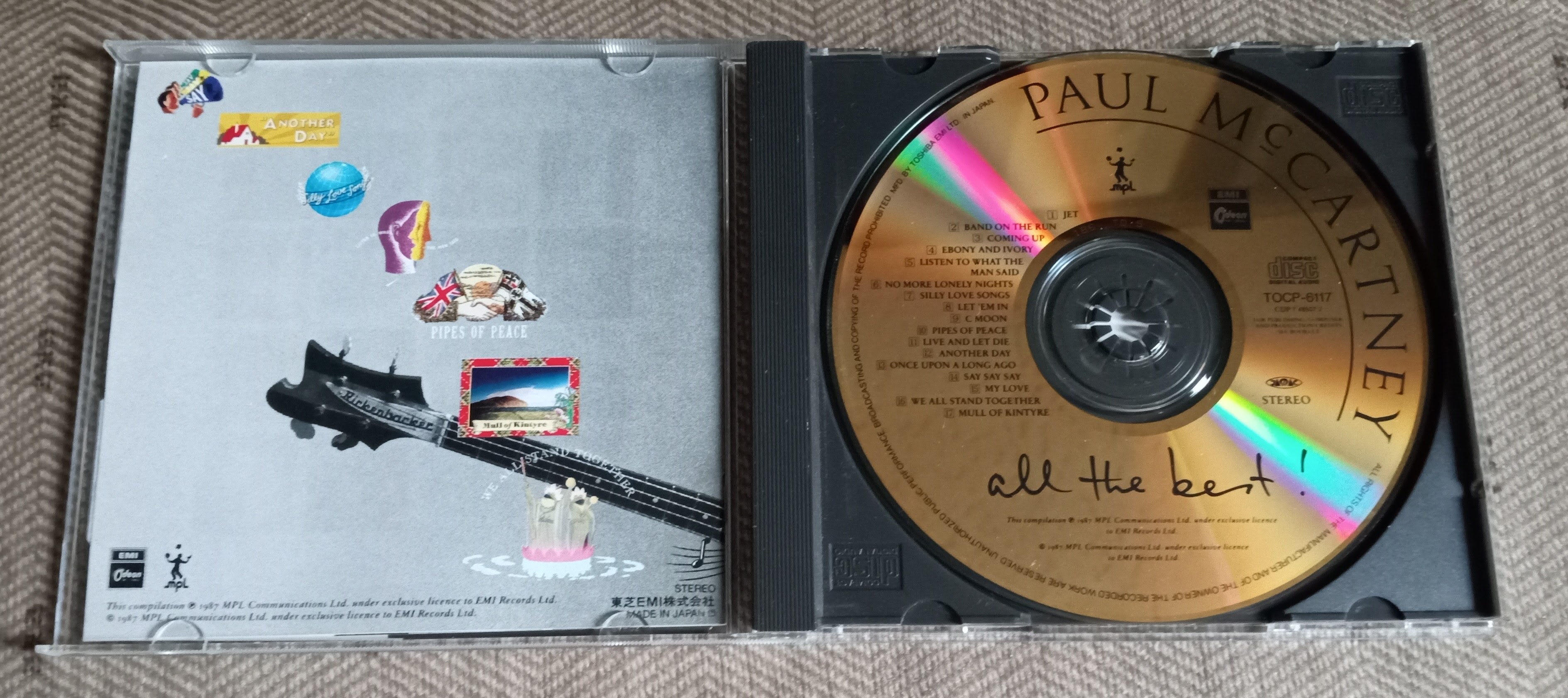 And the Gold Goes To … Paul McCartney Gold CDs (DCC and Japanese