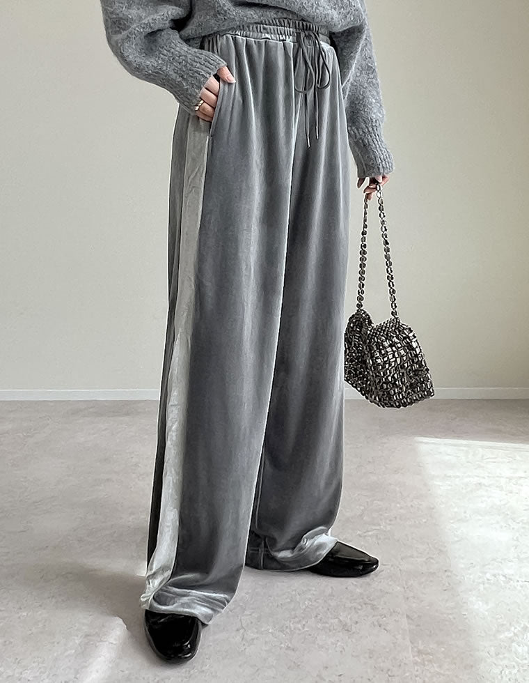 ベロアドロストストレートトラックパンツ - パンツ通販 | 人気