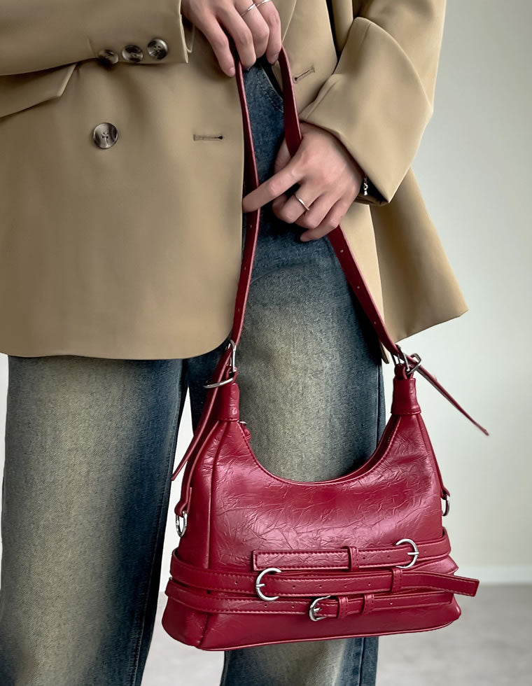 ベルト付きワンハンドルバッグ - バッグ通販 | 人気レディース