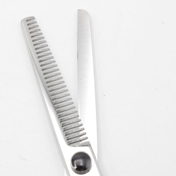 美品】光シザー 6032 セニング 6インチ オフセットハンドル 30目U溝 約