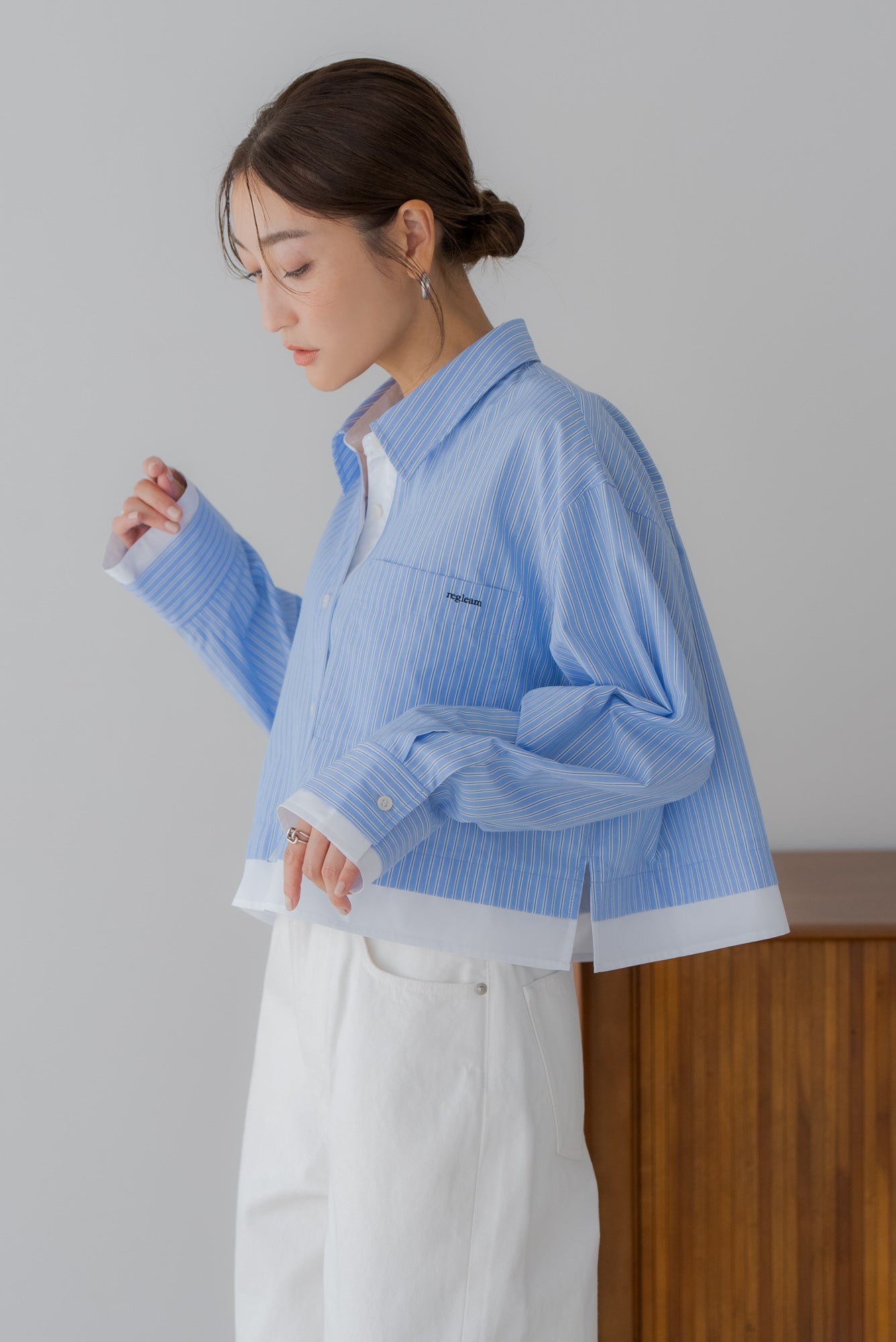 レイヤードショートシャツ｜LAYERED SHORT SHIRTの通販｜regleam