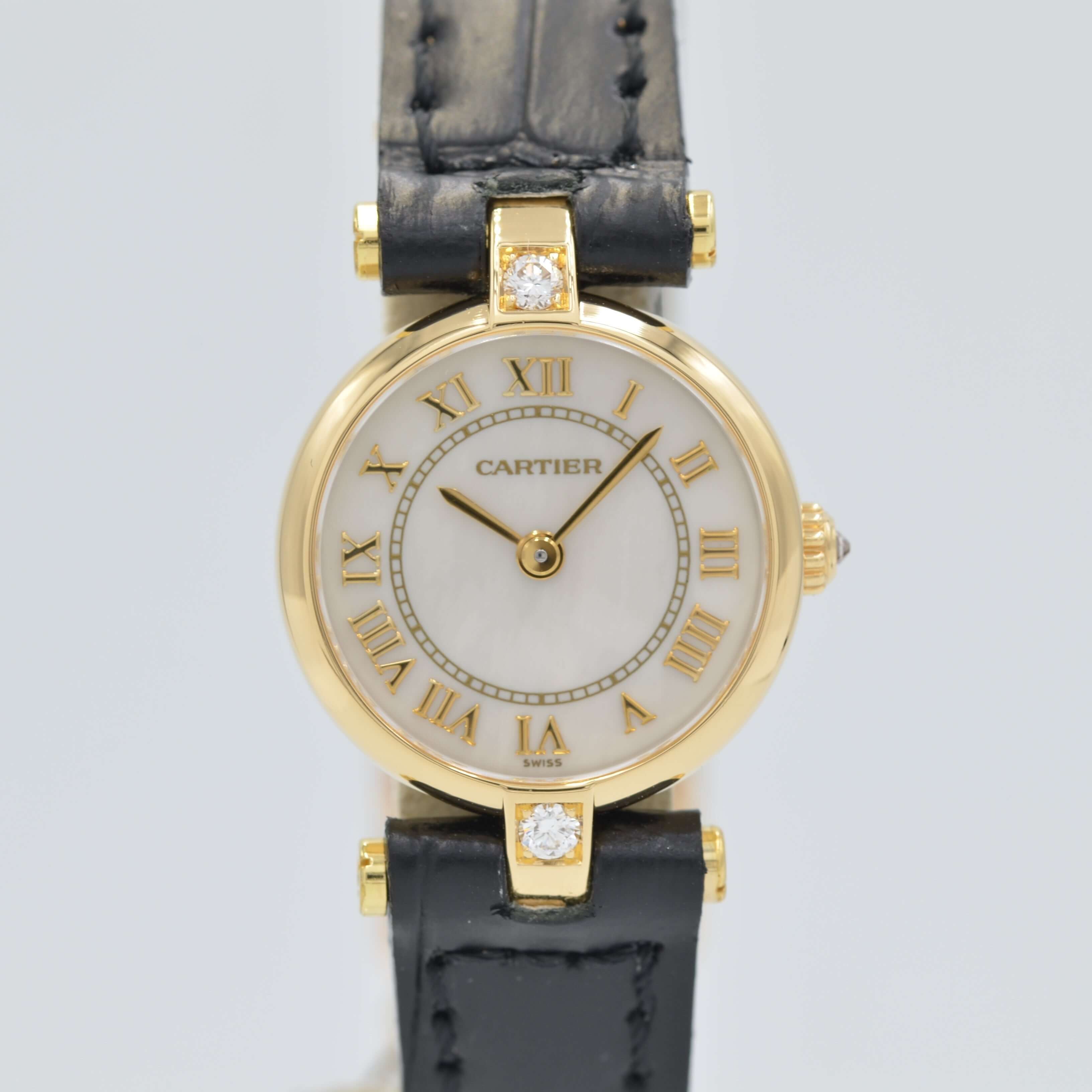 Cartier】カルティエ ミニヴァンドーム 18KYG 純正18金製Dバックル付き