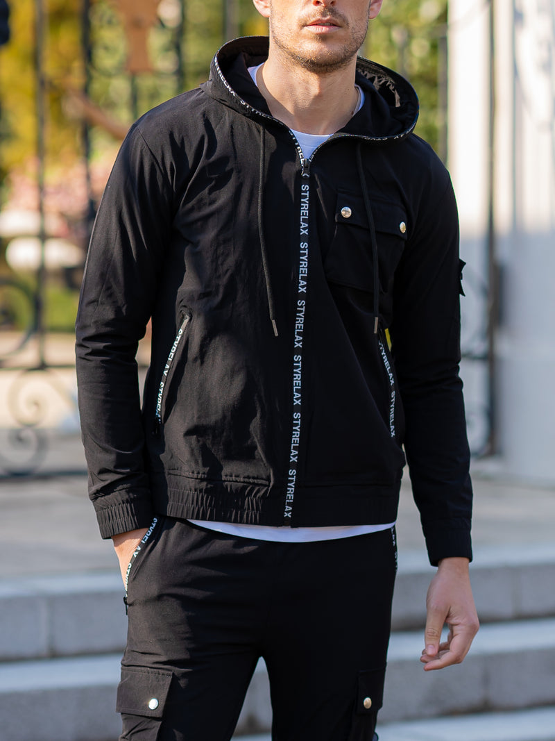 ロゴジップナイロンパーカー – DayGLORY