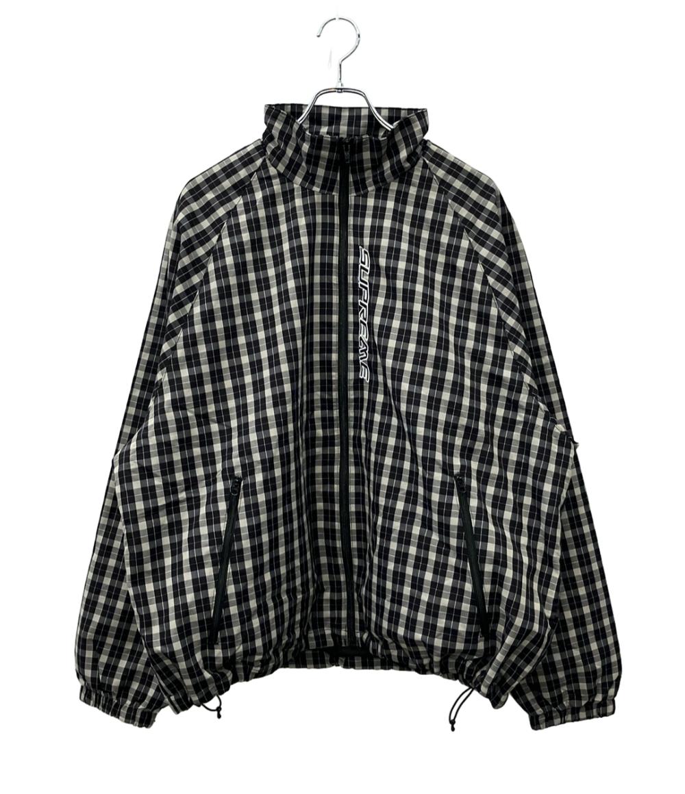 Supreme トラックジャケット 25AW チェック柄 plaid track jacket