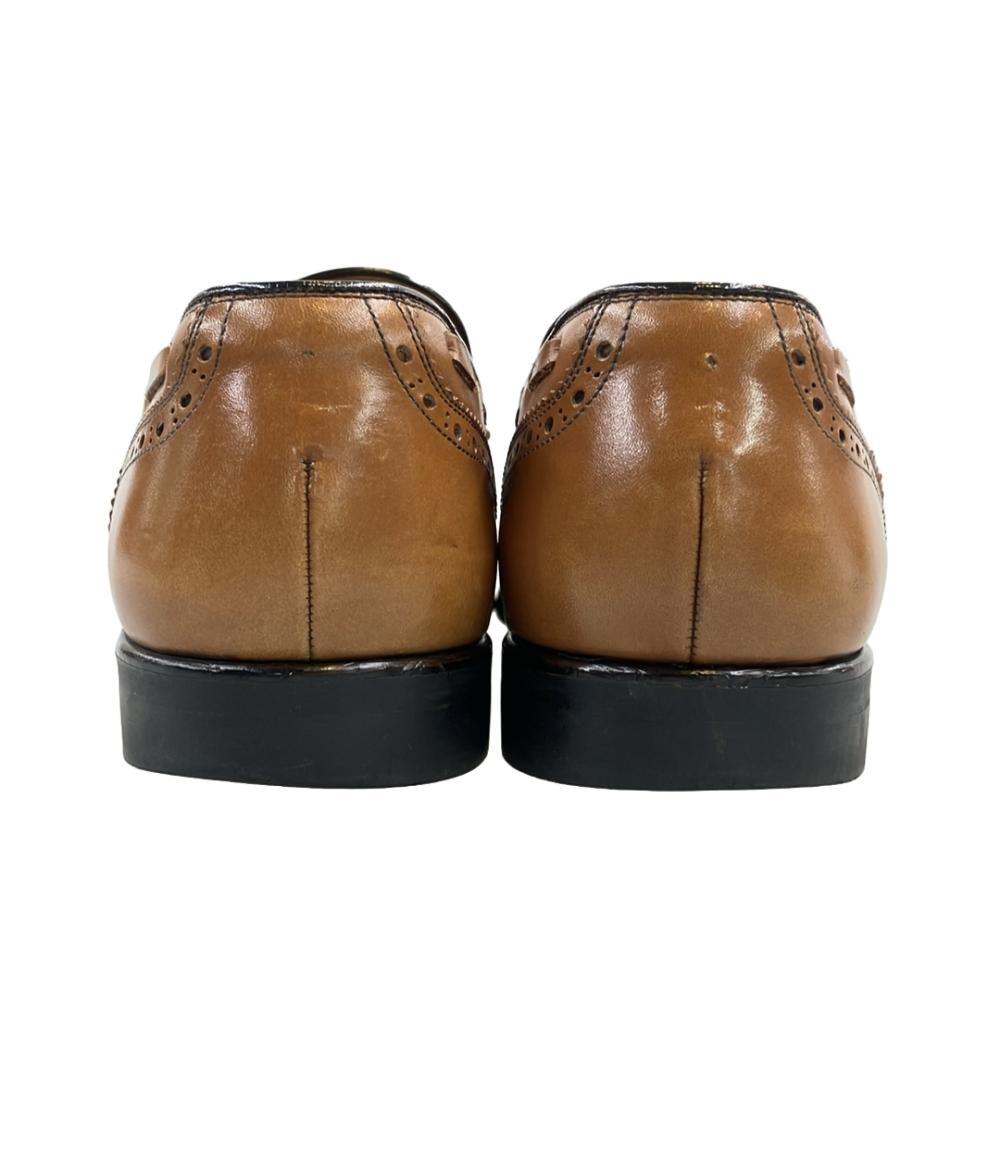 SCOTCH GRAIN タッセルローファー ウィングチップ メンズ SIZE 24 1/2