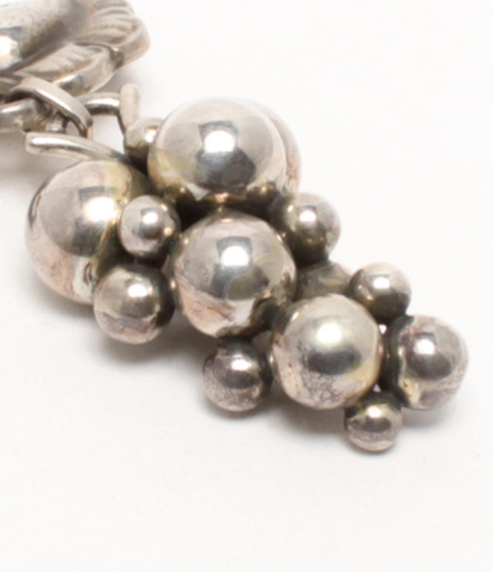 Georg Jensen ブローチ SV925 ムーンライトグレープ レディース